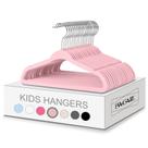 Cabides de veludo BAGIAL Kids 35 cm, roupas infantis, pacote com 50