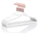Cabides de veludo para crianças MIZGI Premium, pacote com 50 peças de cobre e ouro rosa