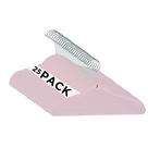 Cabides de veludo Simplificam o design antiderrapante Kids Blush, pacote com 25