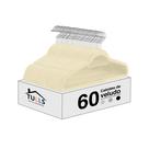 Cabides De Veludo Slim Ultra Finos Antideslizantes