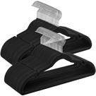 Cabides de Veludo SONGMICS UCRF030B01 - 60 Peças - Preto