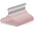 Cabides infantis de veludo Casafield, tamanho 14 - 50, rosa claro