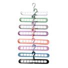Cabides Mágicos Organizador Kit 5 Unidades 9 Furos MultiDobrável