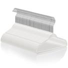 Cabides para bebês Casafield Velvet Flocked, tamanho 11, marfim, x50 Cabides para bebês Casafield Velvet Flocked, tamanho 11, marfim, x50