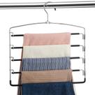 Cabides para calças FeeraHozer, antiderrapante, pacote com 3 unidades, em aço inoxidável Cabides para calças FeeraHozer, antiderrapante, pacote com 3 unidades, em aço inoxidável