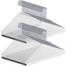 Cabides para lavagem a seco Yuntau 16 Wire Hangers Bulk Silver x50 Cabides para lavagem a seco Yuntau 16 Wire Hangers Bulk Silver x50