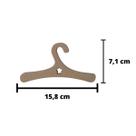 Cabides para roupa de Boneca 24 unidades