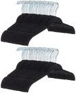 Cabides para roupas Amazon Basics Slim Velvet, pacote antiderrapante, 100