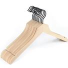 Cabides para roupas Amber Home Stylish Thin Wooden, pacote com 24