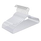Cabides para roupas MOERKADA, plástico ultrafino, pacote com 50 unidades, cinza