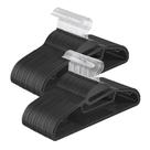 Cabides para roupas SONGMICS, pacote com 50, plástico pesado, 41,5 cm