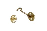 Cabin Hook Latch & Eye QCAA Forged Latão Forjado Latão Vibrado de 2,5 cm Cabin Hook Latch & Eye QCAA Forged Latão Forjado Latão Vibrado de 2,5 cm