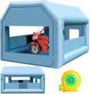 Cabina de pintura inflable LVAOSTT 3x2.5x2.5m con sistema de filtración de aire