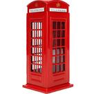 Cabine De Telefone De Londres 18x7,5x7,5 Cm Cabine De Telefone De Londres 18x7,5x7,5 Cm