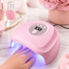 Cabine LED UV Para Unhas Gel 24 LEDs Sensor Automático Display LCD Secador Esmalte BL-411 Cabine LED UV Para Unhas Gel 24 LEDs Sensor Automático Display LCD Secador Esmalte BL-411