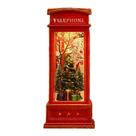 Cabine telefônica de Natal Snow Globe Lantern HEITIGN Cabine telefônica de Natal Snow Globe Lantern HEITIGN
