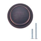 Cabinet Knob Amazon Basics Straight Top Ring 3,2 cm Bronze 25P