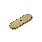 Cabinet Knob Backplate Khtumeware Matte Black, pacote com 10