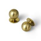 Cabinet Knobs Yanxia Brushed Gold, conjunto de 12 x 2,5 cm
