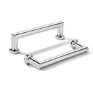 Cabinet Pull Khtumeware, cromo polido, 89 mm, pacote com 10