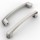 Cabinet Pulls Amerdeco ZH0032 de níquel acetinado, pacote com 10, 10,2 cm