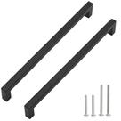 Cabinet Pulls Redunest Matte Black 288 mm, pacote com 20