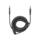 Cable de Audio Audio-Technica HP-CC Espiralado 1.2-3 m Negro Cable de Audio Audio-Technica HP-CC Espiralado 1.2-3 m Negro