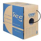 Cable Ethernet ICC Cat6e CMR Riser 1000 pies UTP 23AWG 600MHz