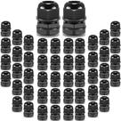 Cable Gland QILIPSU à prova d'água de nylon IP68 50 unidades 3/8 NPT