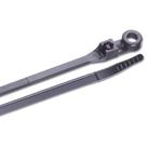 Cable Line Mounting Ancor 199228 8 cm, preto, 25 peças