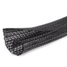 Cable Protector Sleeve Moxita de 25 pés a 2,54 cm para alimentação, áudio e USB