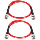 Cable SDI XRDS-RF 75 Ohm RG59 BNC Macho 3FT 2 unidades