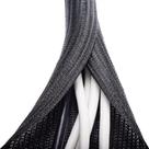 Cable Sleeve ZHiYo 2m Cord Wrap Wire Protector para animais de estimação preto