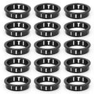 Cable Snap Bushing Grommet QCDENG, redondo de 1-3/4 polegadas, preto, 15 unidades