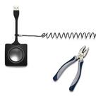 Cable Tethers TetherTies, pacote com 5 bobinas com ferramenta de crimpagem Cable Tethers TetherTies, pacote com 5 bobinas com ferramenta de crimpagem