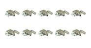 Cable Wire Stop Rotary 14819 Universal de 2 mm de diâmetro, pacote com 10