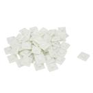 Cable Zip Tie Suporta Bitray 25x25mm, autoadesivo, branco, 100 unidades