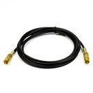 Cabo 1 RCA Macho Para 1 RCA Macho Metal - 20 Metros Cabo 1 RCA Macho Para 1 RCA Macho Metal - 20 Metros