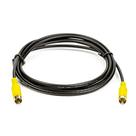 Cabo 1 RCA Macho Para 1 RCA Macho Plastico - 40 Metros Cabo 1 RCA Macho Para 1 RCA Macho Plastico - 40 Metros