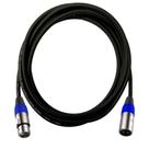 Cabo 10 Metros XLR Macho / Femea P/ Microfone Interface Caixa de Som
