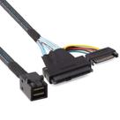 Cabo 10Gtek Mini SAS SFF-8643 para U.2 SFF-8639 PCIe 4.0 X4