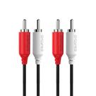 Cabo 2 RCA M para 2 RCA M - 2 MTS - P2R-2