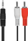 Cabo 2 RCA X P2 3.5MM Stereo 1.5 Metros - 2R35S-15
