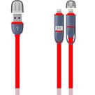 Cabo 2em1 USB X Micro USBV8 e lightning) C/ 1.2M VLH MBTECH