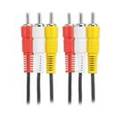Cabo 3 + 3rca 1.8m Niq Fechado Importado