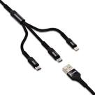 Cabo 3 em 1 Carregamento USB Tipo-C Micro Usb Lightning
