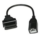 Cabo 3 Pinos Honda Obd1 Conector Antigo Adaptador Obd2 16 Pinos Diagnostico Automotivo