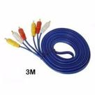 Cabo 3rca+3rca 3m It-Blue - Lelong