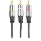 Cabo 3RCA X 3RCA 10m Metal Storm