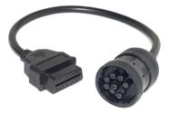Cabo 9 Pinos Deutsche Alemão Scanner Com Adaptador Obdii